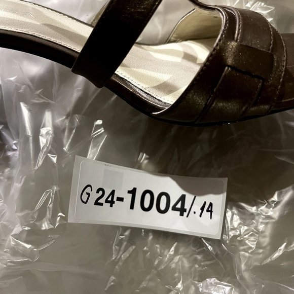 Via Spiga‎ Hilda Womens Italian Leather Sandals Size 7N Calf Bronze Brown - Picture 13 of 13